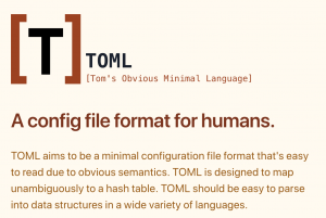Golang config profile với Toml