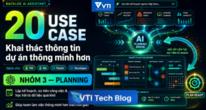3 use case Planning của Backlog AI Assistant cho PM & team